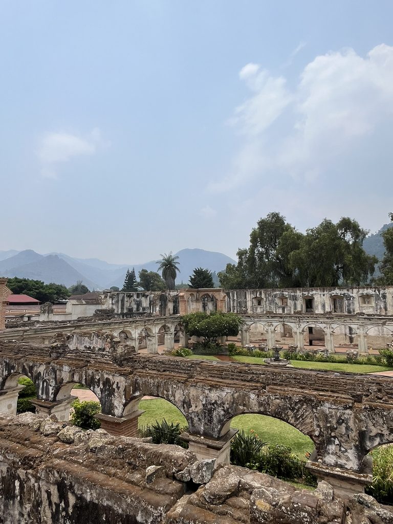 Santa Clara Covent ruins in Antigua, Guatemala